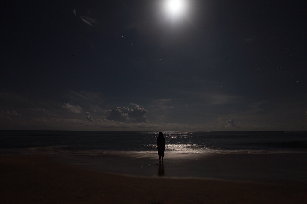 Full moon, Arugam Bay