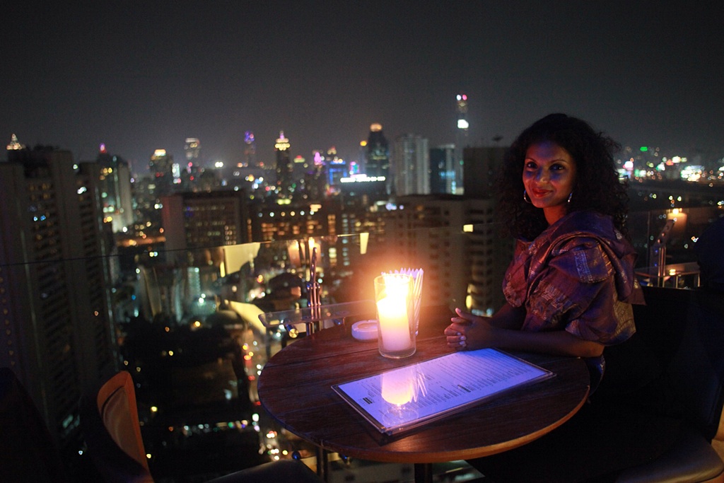 Rooftop dinner, Above Eleven, Bangkok