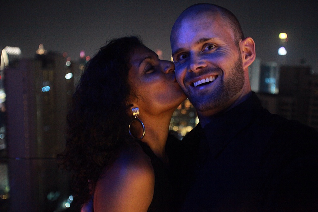 Rooftop kiss, Above Eleven, Bangkok